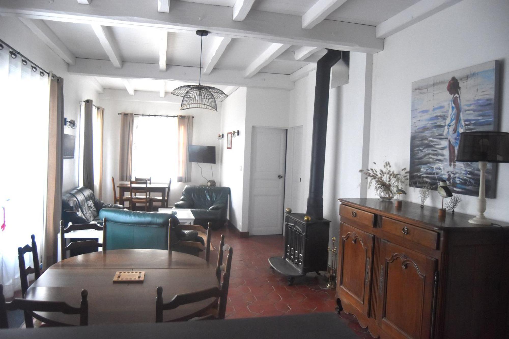 Maison 100 M2 Plein Pied Pour 6 Personnes 300 M De La