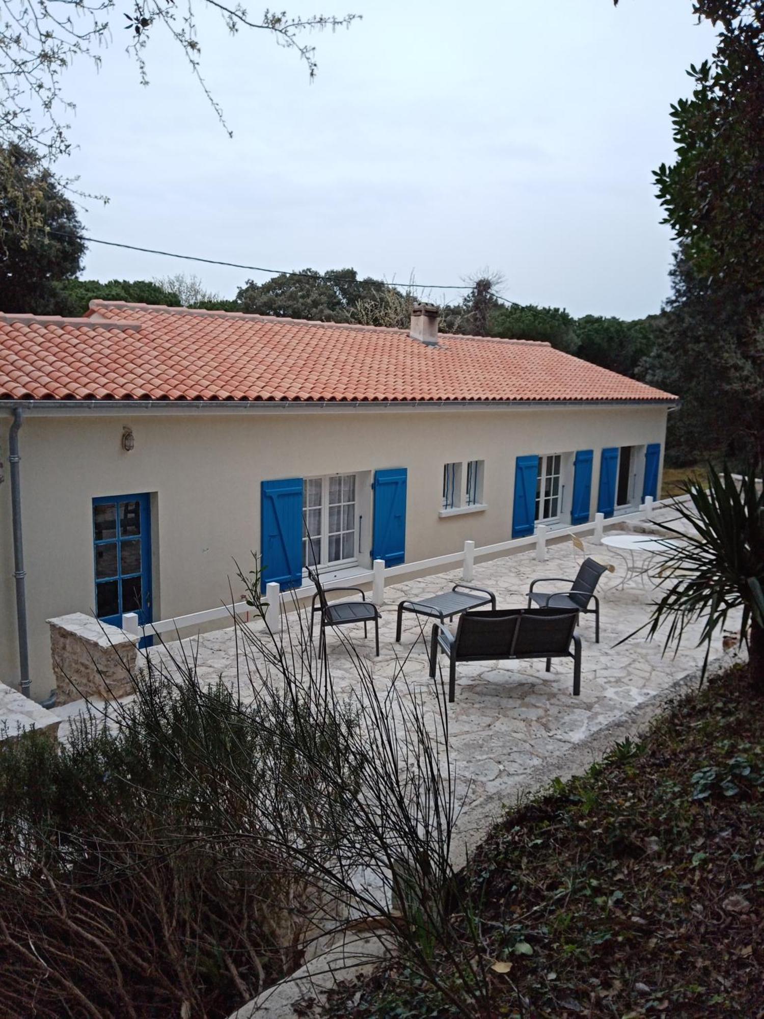 Maison 100 M2 Plein Pied Pour 6 Personnes 300 M De La *